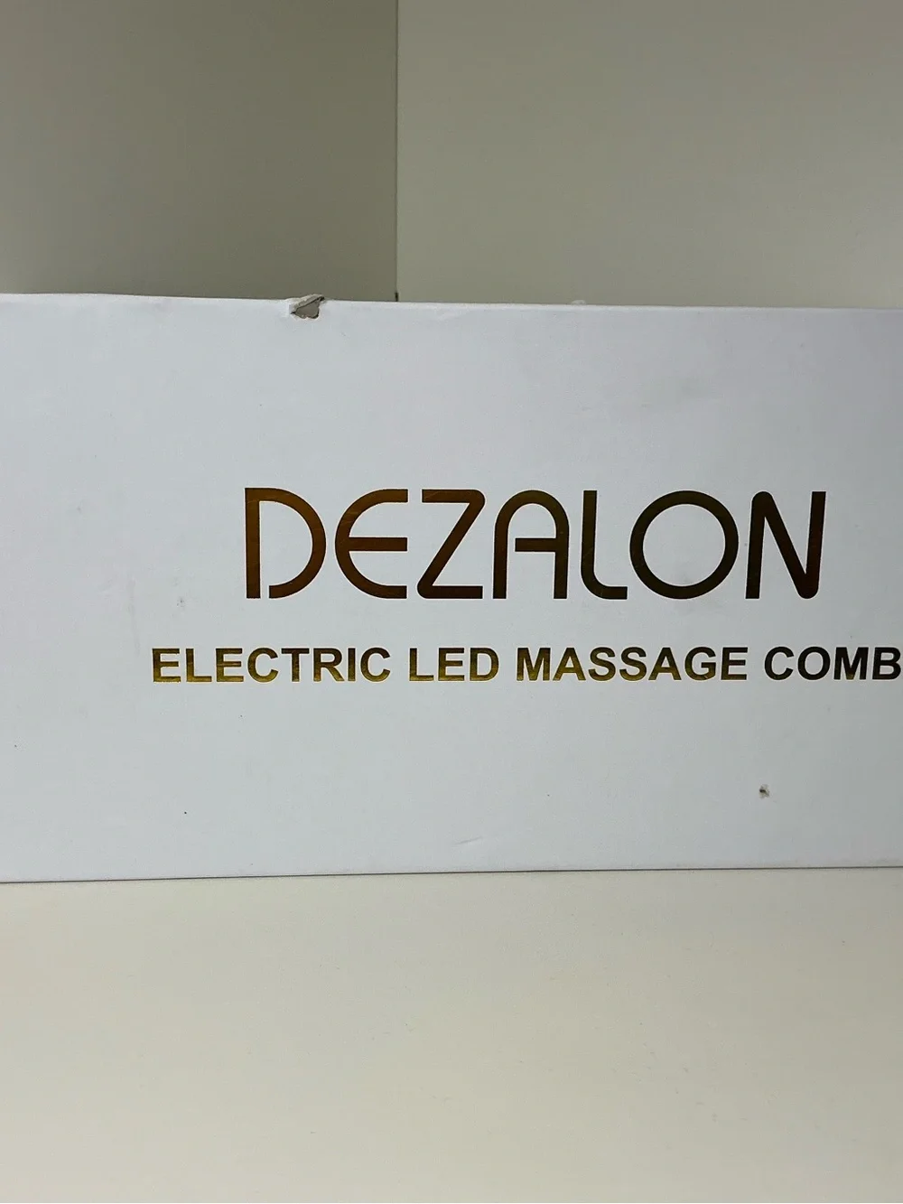 Zalo Electric LED Massage Comb - White